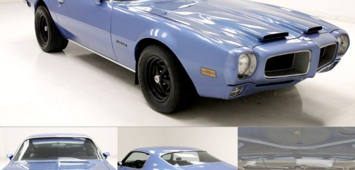 The 1970 Pontiac Firebird Blackhawk is a Must-Have