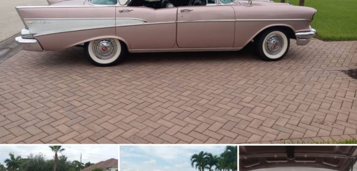 Get to Know the Vintage Gorgeousness of the 1957 Chevrolet Bel Air 4 Door Hardtop
