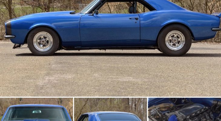 Experience the Power of a 1968 Chevy Camaro Twin-Turbo